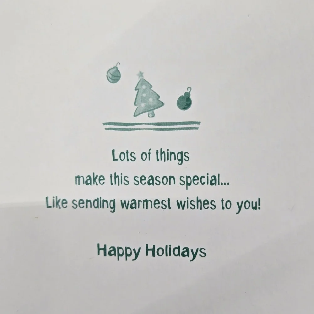 Vtg Disney Winnie the Pooh Tigger Eeyore Holiday Christmas Card Set Envelopes 19